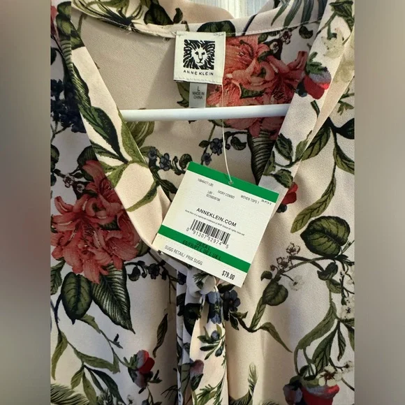 Anne Klein Blouse | Size L - Picture 3 of 5